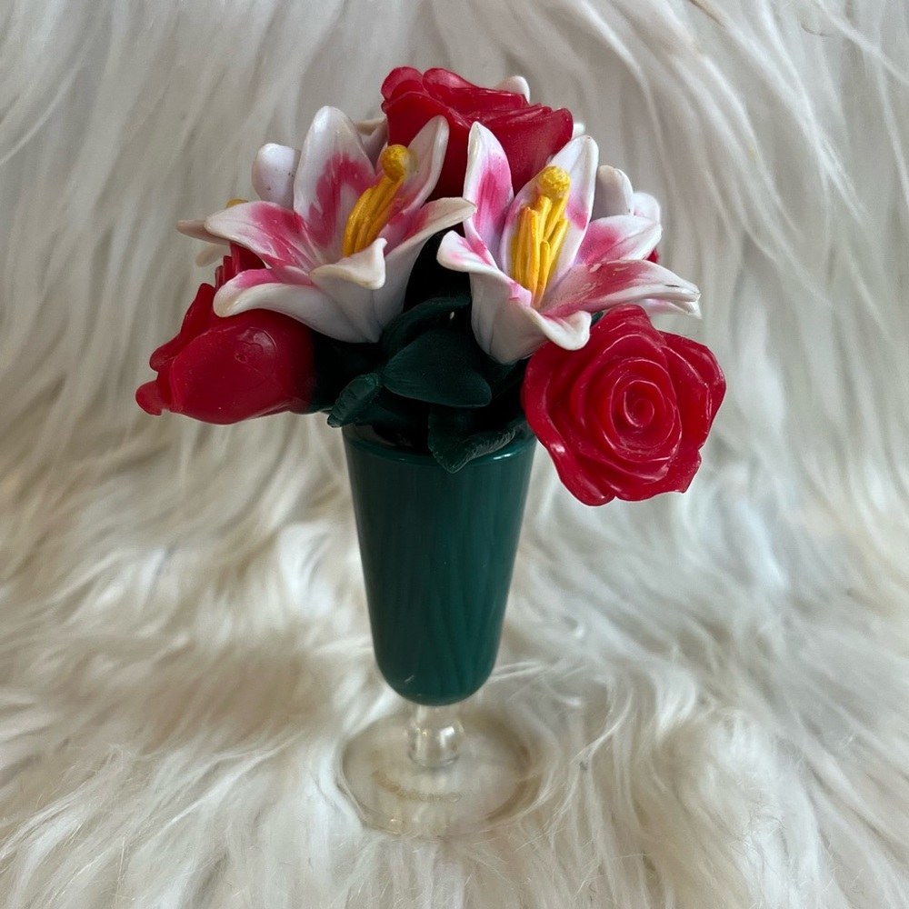 American Girl Pet Show Set Flower Arrangement Only Retired for 18” Dolls